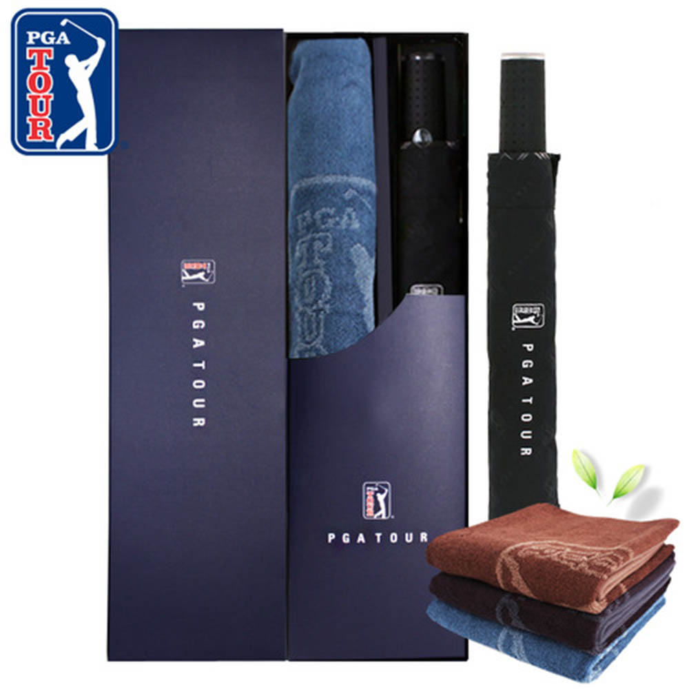 [판촉&사은품]PGA 2단자동엠보선염바이어스+170g죽사타올세트 x 10ea