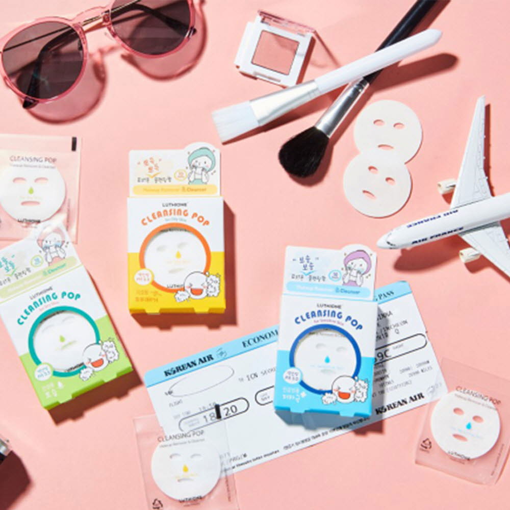 루치온 클렌징팝 DRY 폼 상자형(10매) 5개