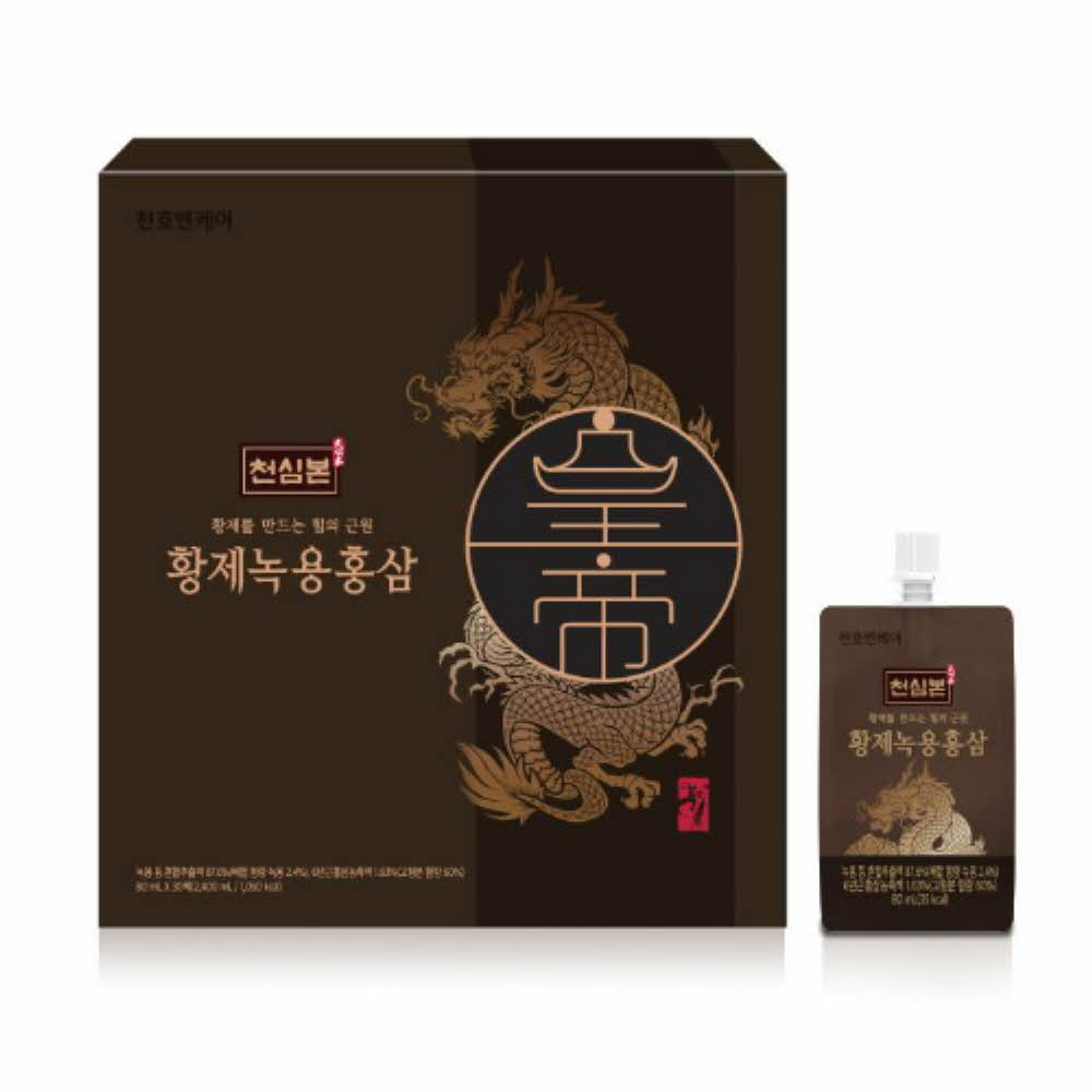 천호엔케어 NEW 황제녹용홍삼 (80ml*30개입)