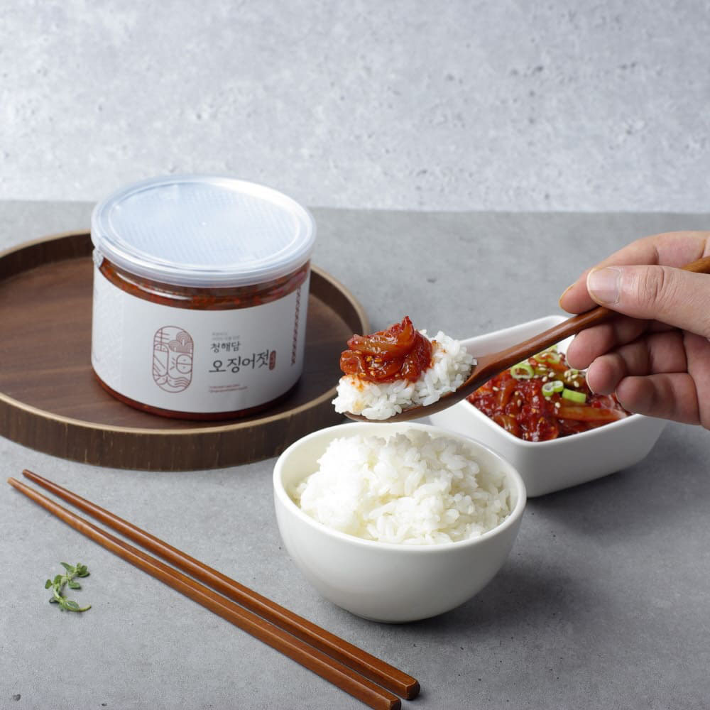 최고함량 속초 저염 오징어젓갈 500g
