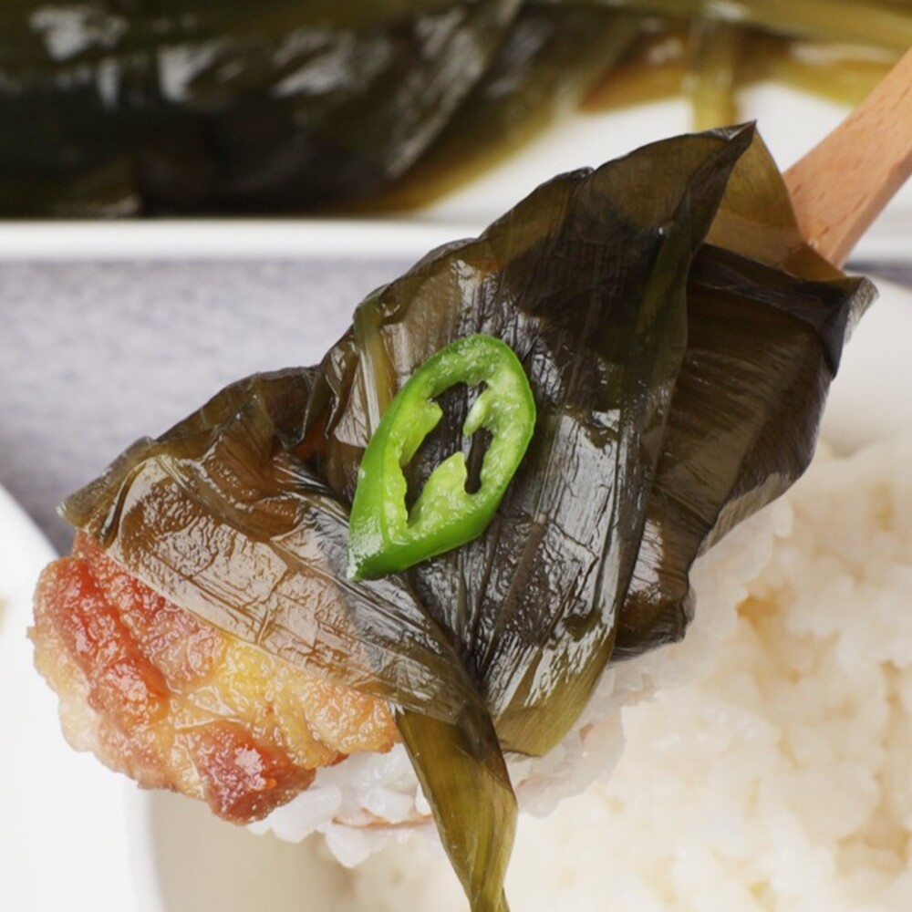 [산앤들] 홍천 비법간장 산마늘 명이나물 장아찌 800G[유리병]