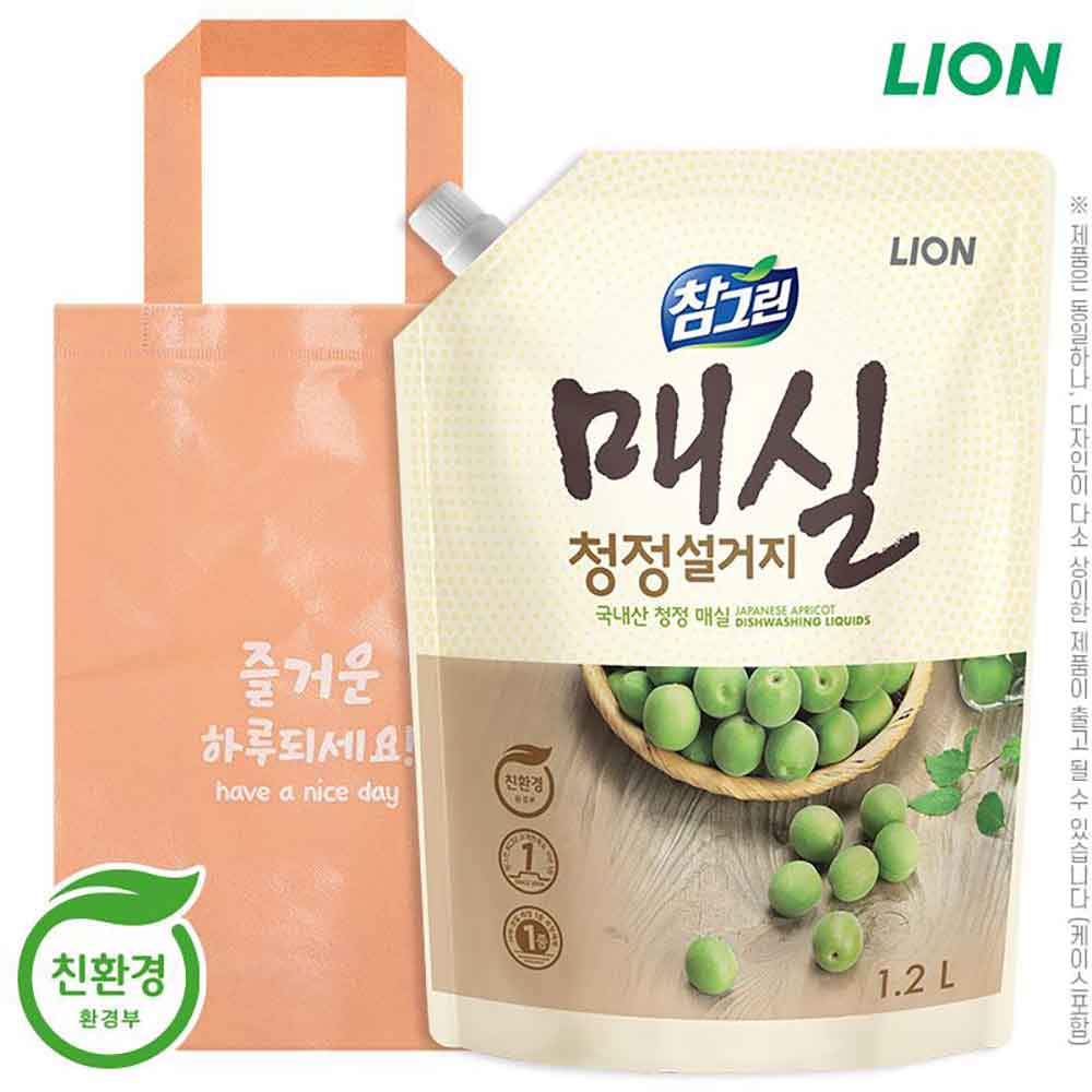 (부직포가방)참그린매실1.2L(리필)