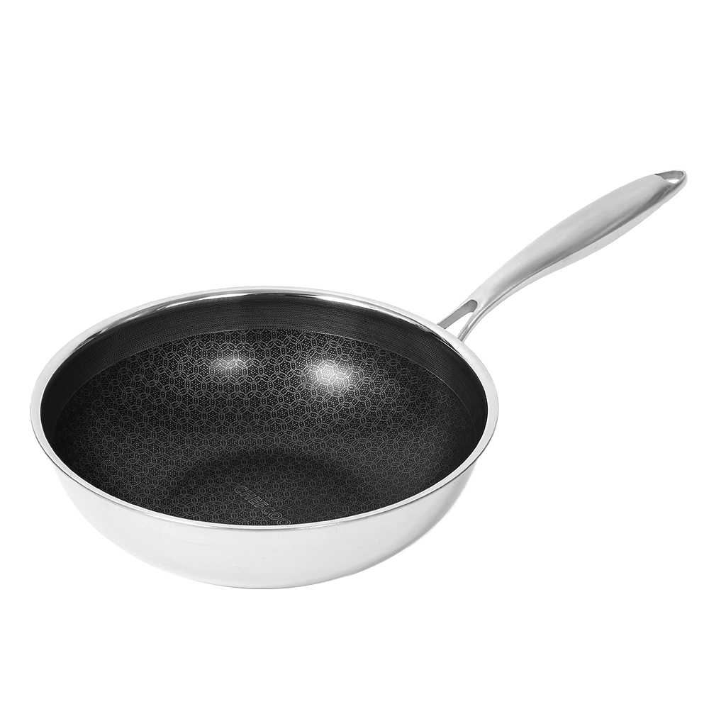 [셰프쿡] 엠보도트 IH 테프론스텐 궁중팬 26cm
