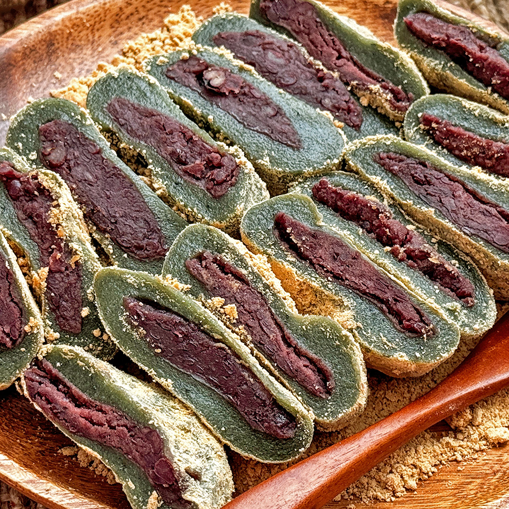 40년전통 명물 리만월 제주 해풍 콩쑥개떡600g(12개입)