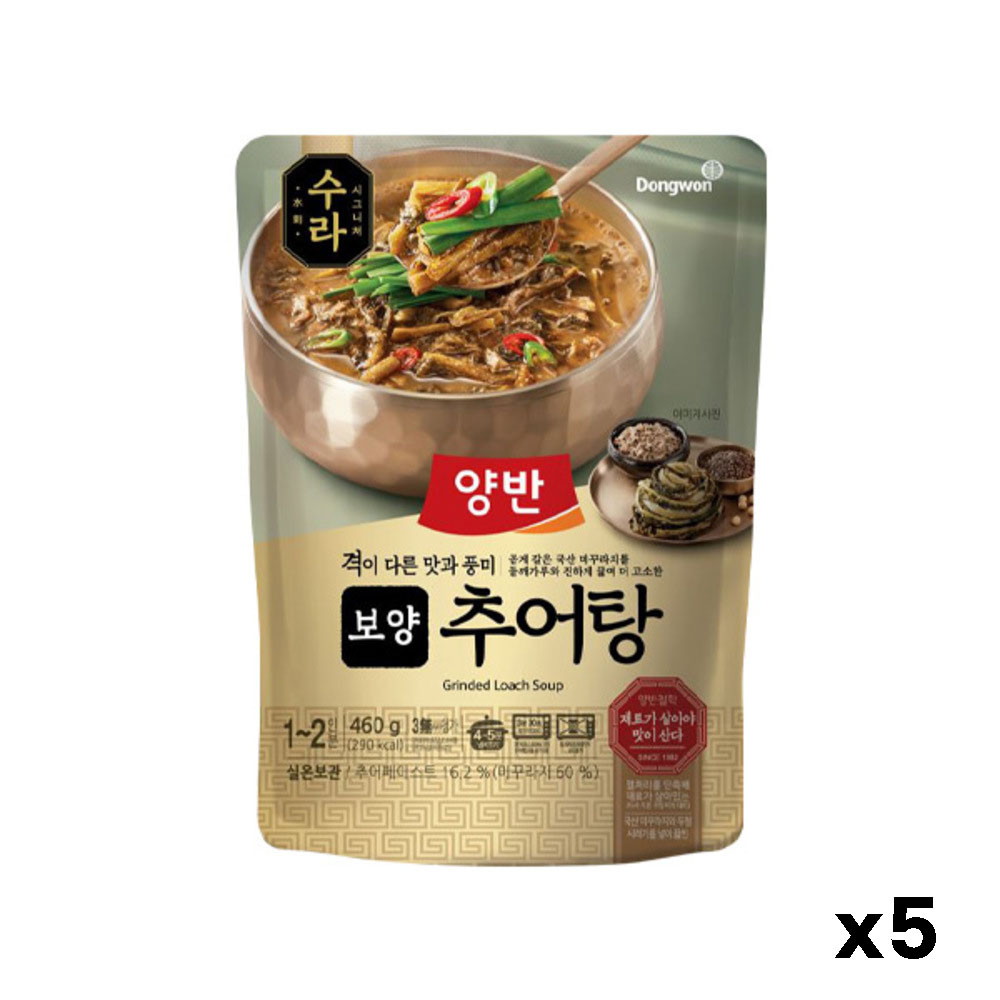 [동원] 양반 수라 보양 추어탕 460g x 5개