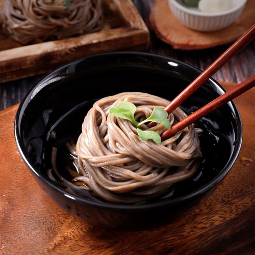 [진한메밀소바] 메밀생면500g*2봉+소스6봉(총 6인분)