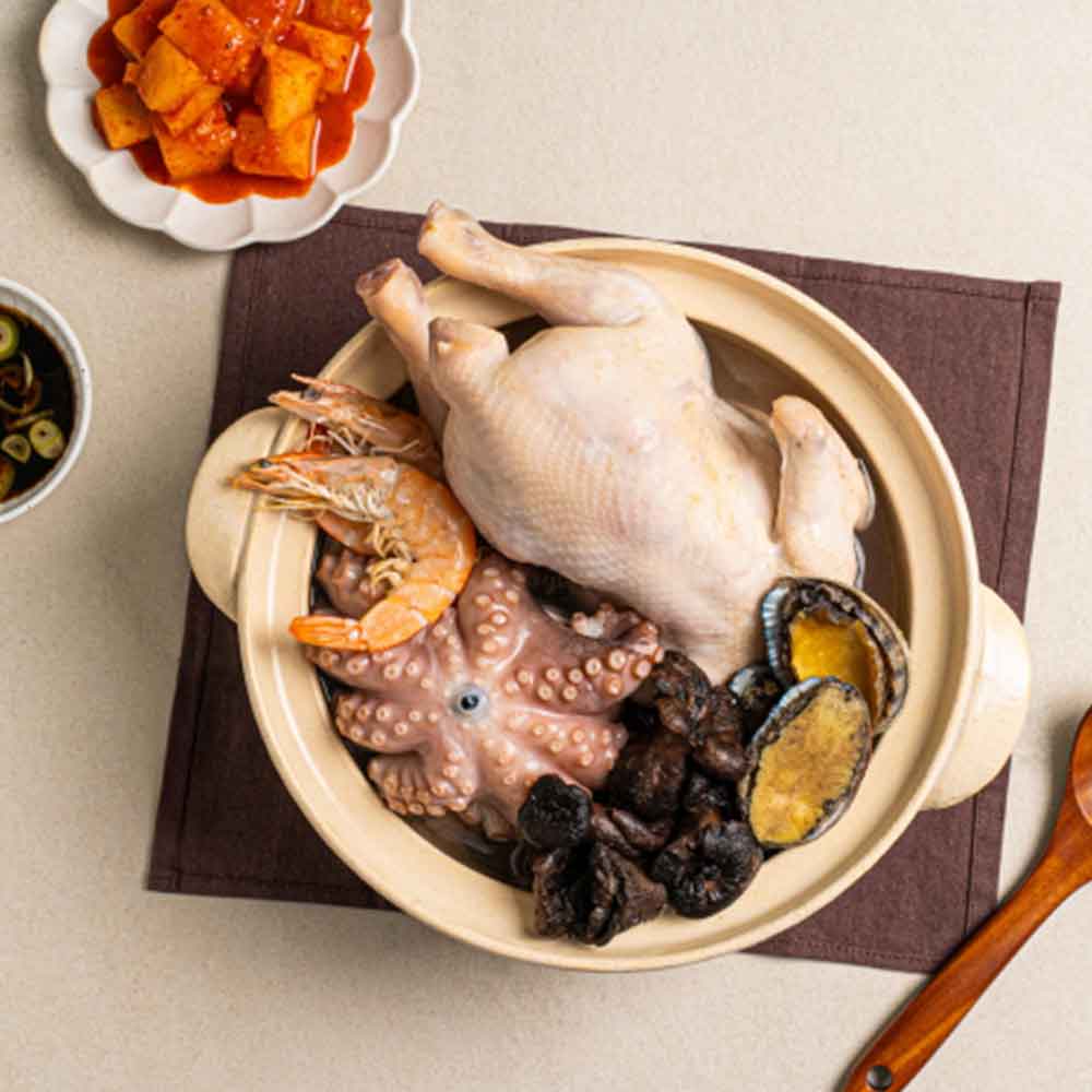 왕문어 능이해신탕