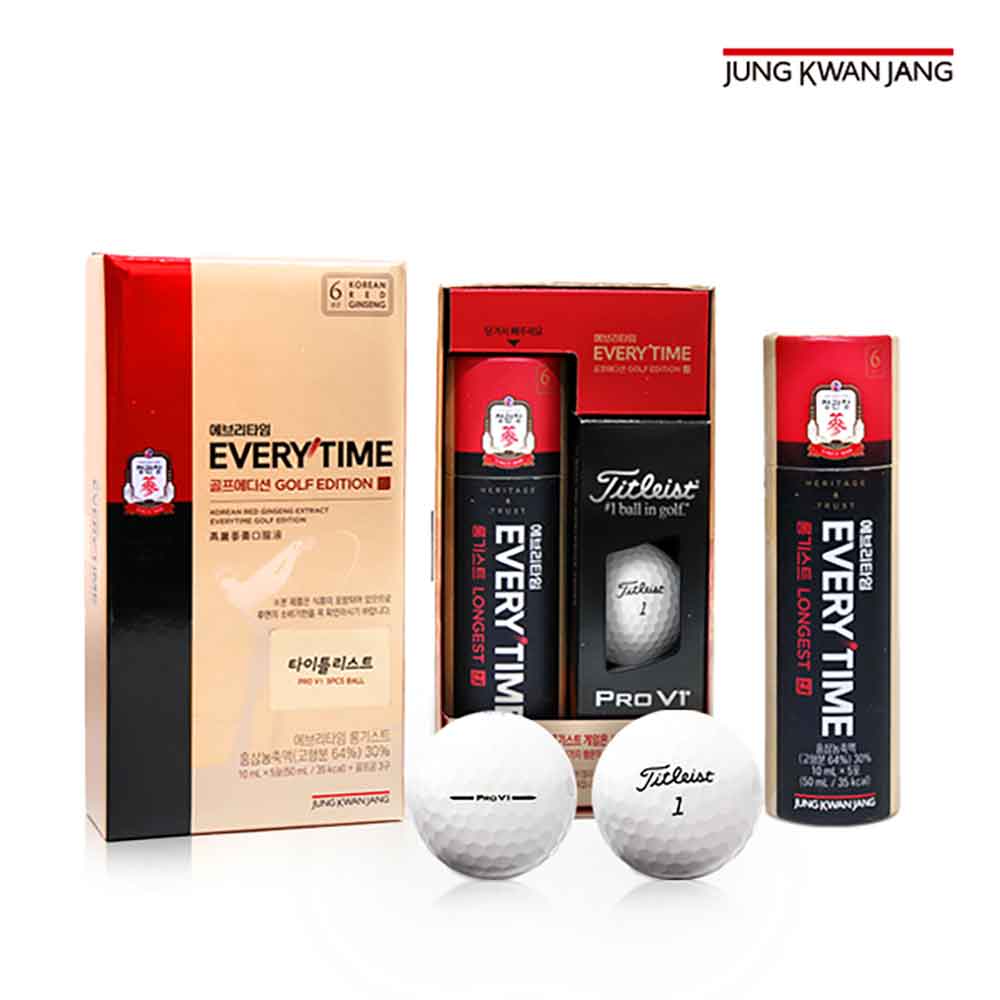 [정관장] 홍삼정 에브리타임 골프에디션 타이틀리스트 PRO V1