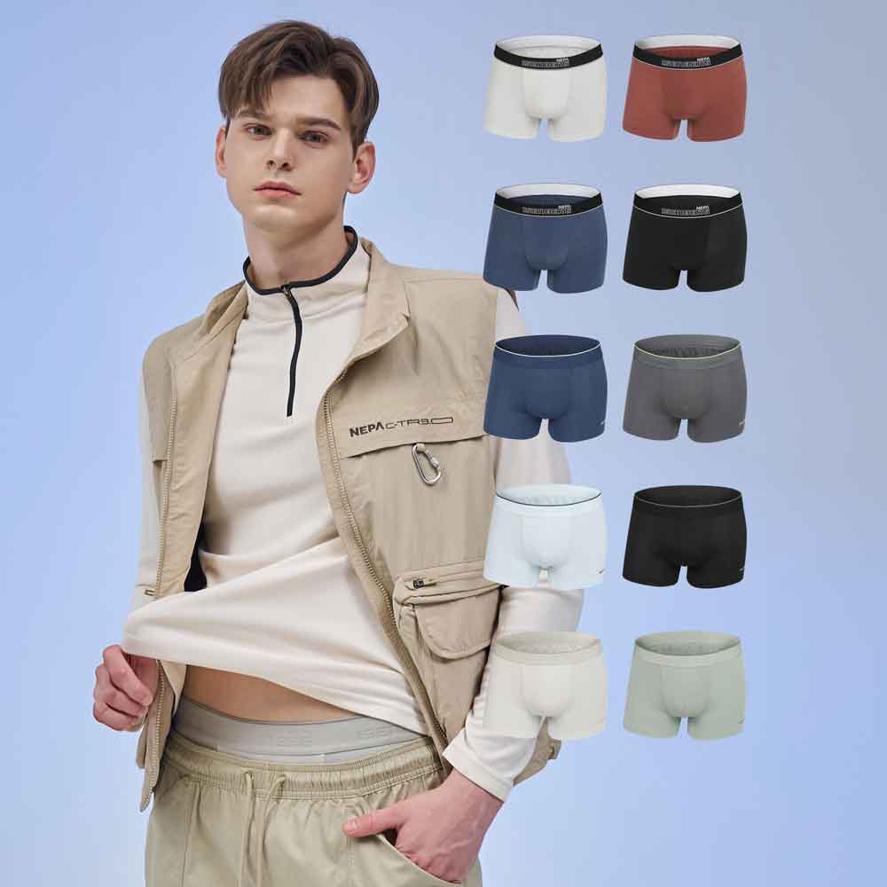 [네파] 이젠벅 남성 흡한속건 로고 드로즈 10종세트_ISMYDBO01