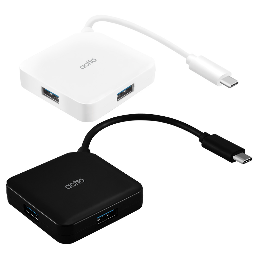엑토 스퀘어 타입C USB3.2 Gen1 허브 HUB-40