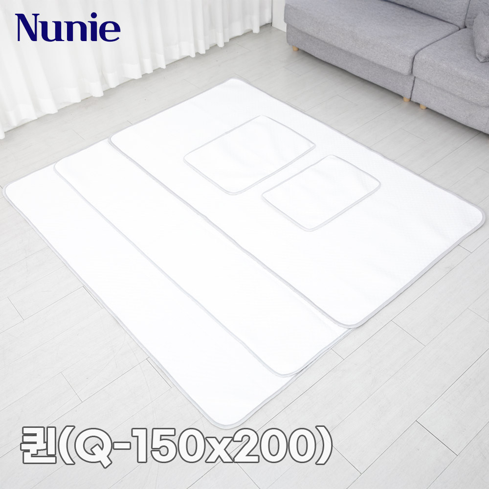 누니에 프리미엄 Qmax 크리스탈 냉감패드 퀸(Q-150x200)