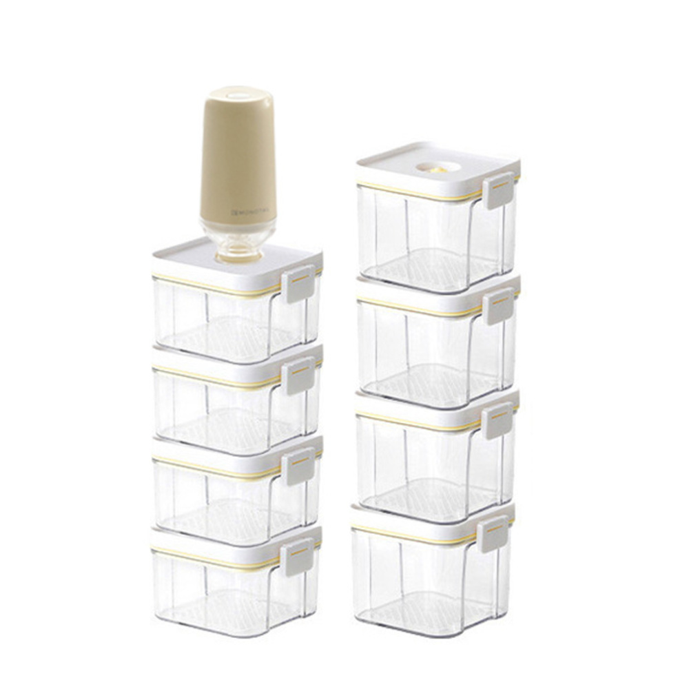 [모노테일] 밀프랩 진공 밀폐용기 9종 세트 (진공 포장기 1p + 420ml 4개 + 600ml 4개)