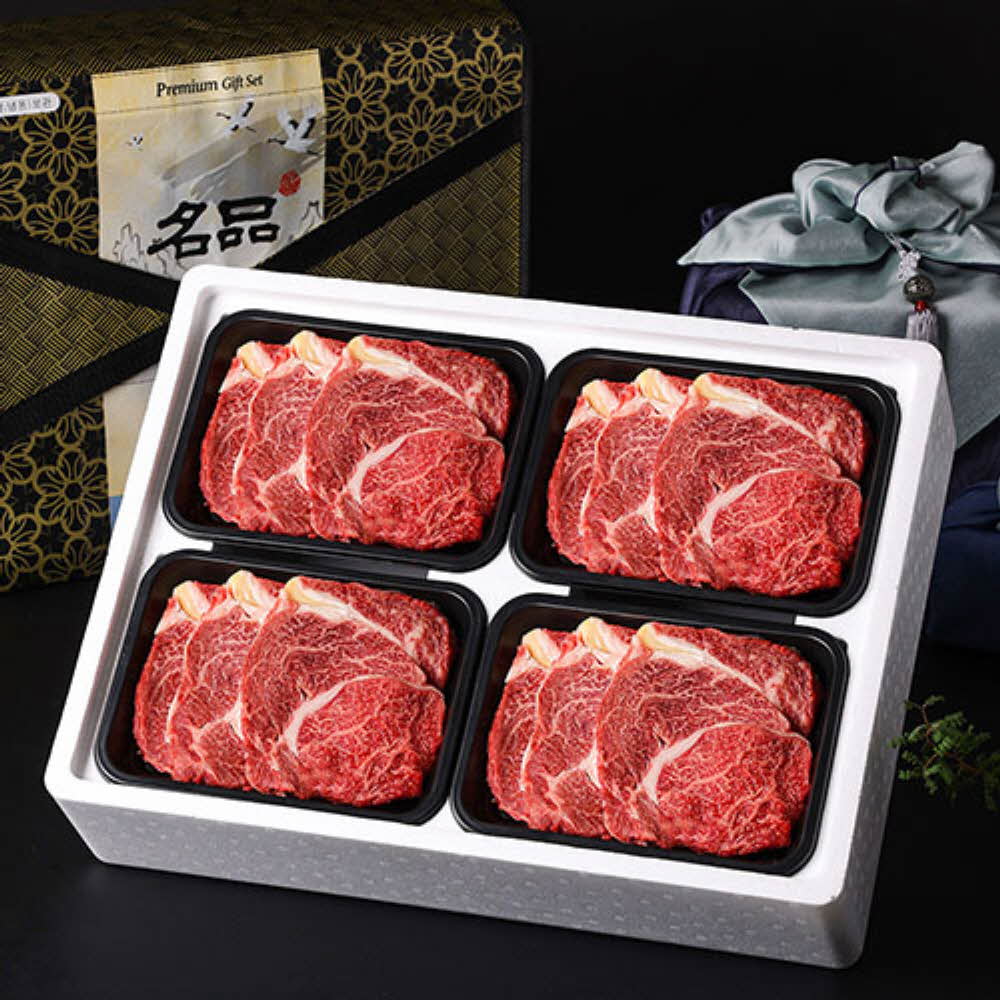 g3402 1++등급 명품 행복한우 등심세트 1.2kg