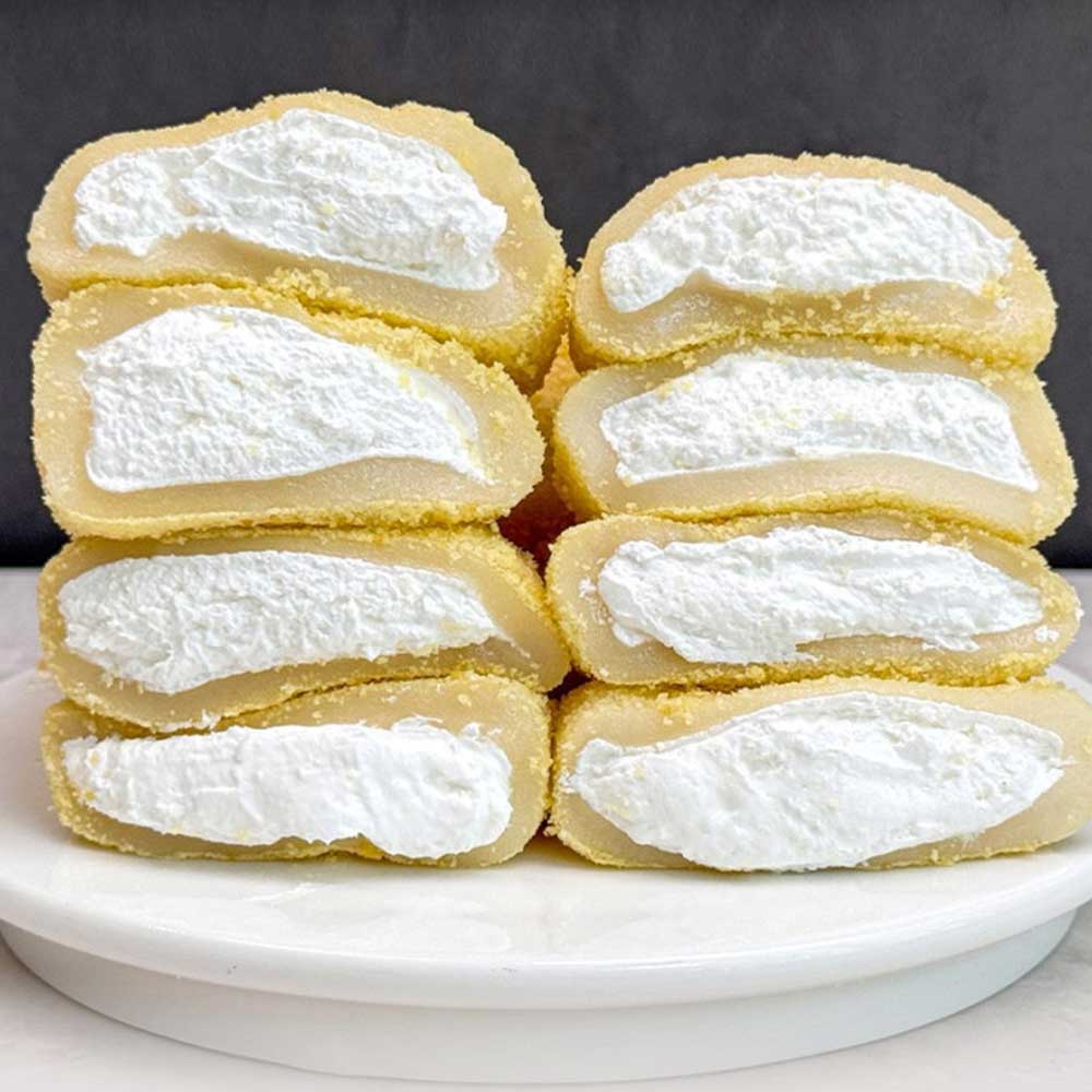 40년전통 리만월 카스테라생크림 찹쌀떡 420g(10개) 1팩