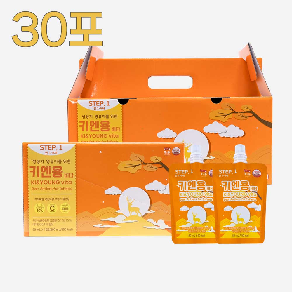 [몸엔용] 키엔용 비타 80ml x 30포