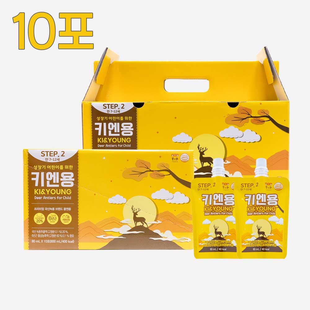 [몸엔용] 키엔용 80ml x 10포