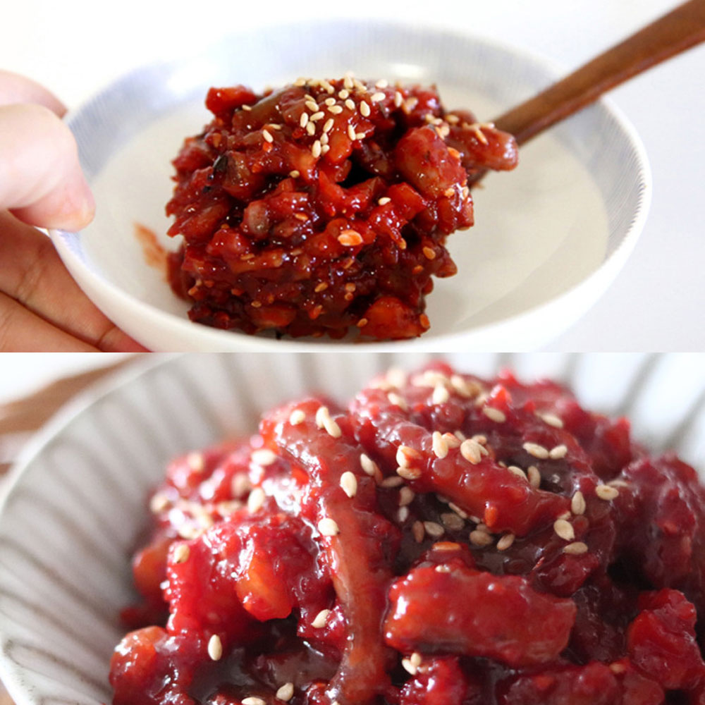 26년전통맛집 귀빈정 수제 젓갈 반찬 모음 (400g)