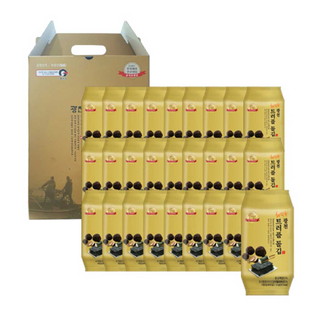 [명품 광천김]트러플 도시락김4g×27봉