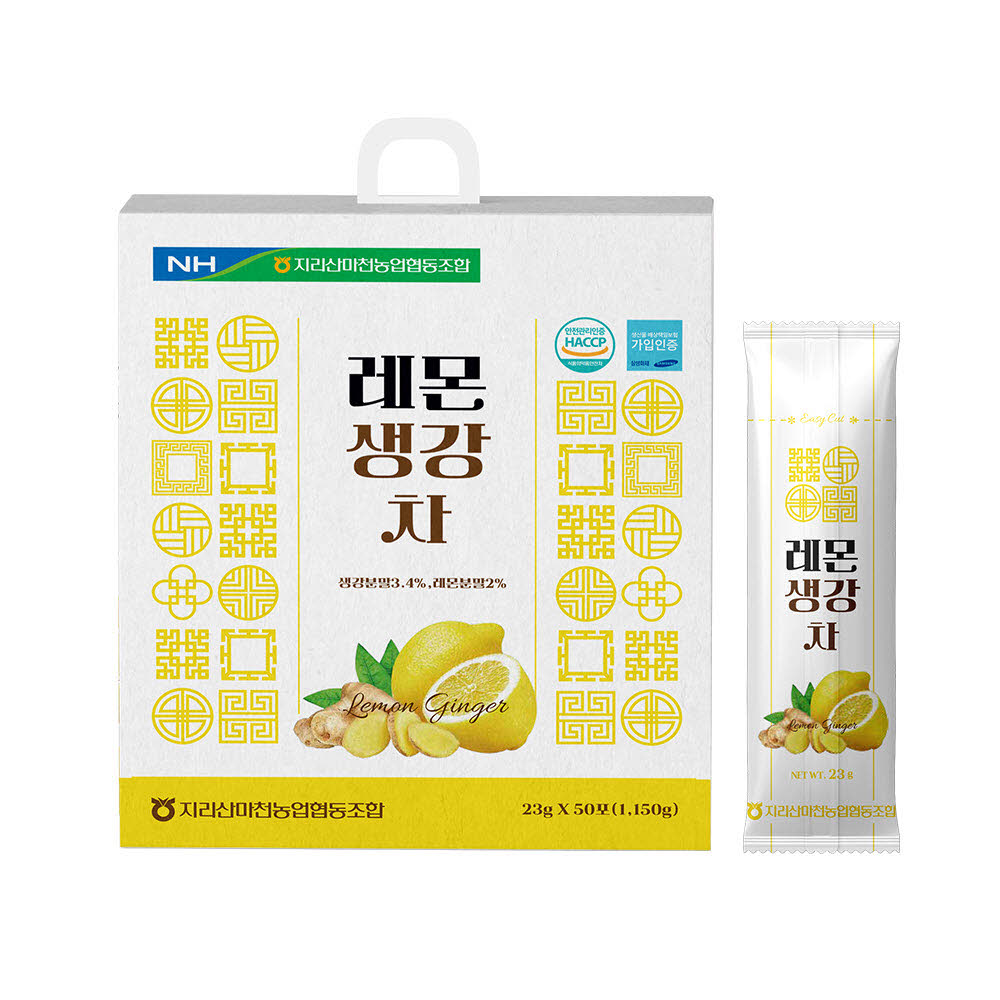지리산마천농협 레몬생강차 23g x 50포