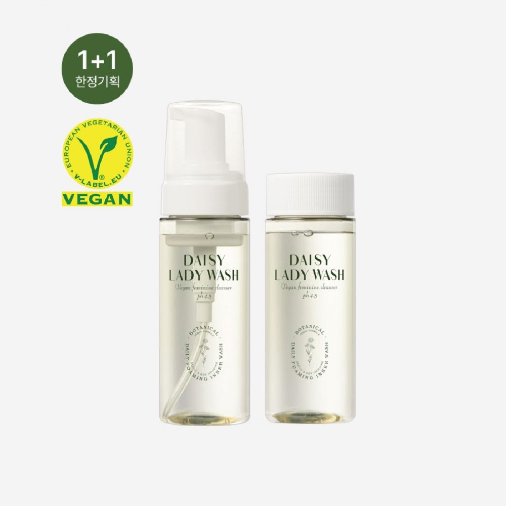 [추석기간한정특가][씨유스킨] 닥터솔루션 데이지 레이디 워시 (본품 150ml + 리필 150ml)