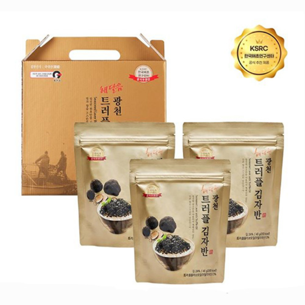 해달음 트러플 김자반 40g x 3p
