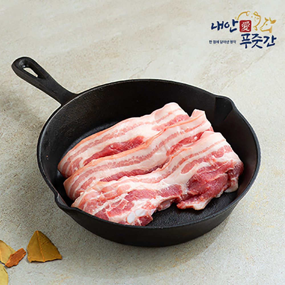 내안애 1+한돈 삼겹살 500g