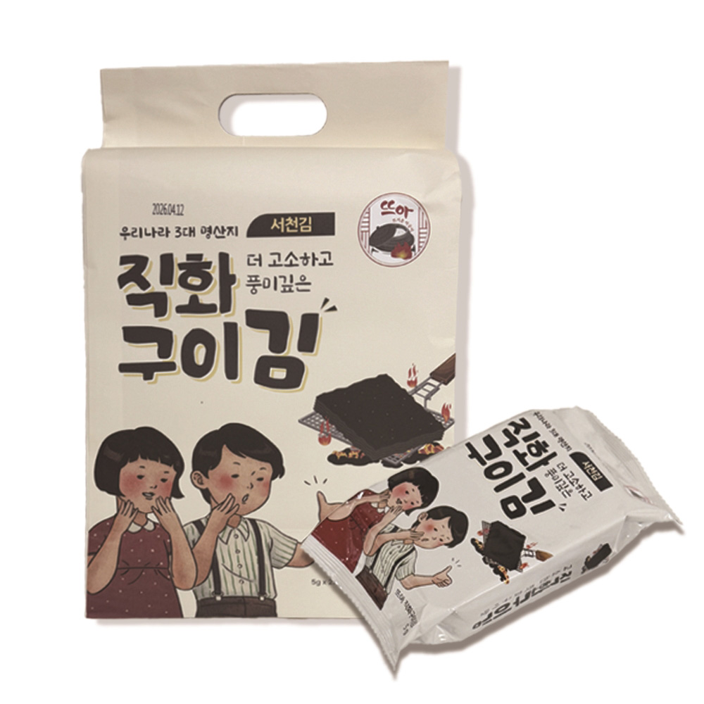 뜨아 직화구이 서천 김 (5g x 27봉) 선물세트