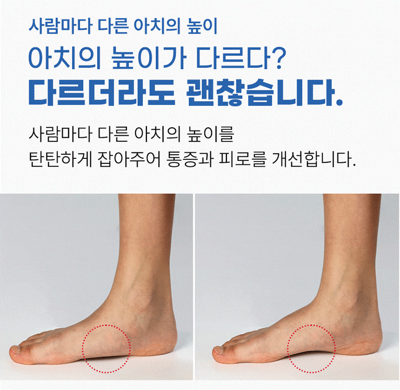 듀랩스 아치탭플러스 프리미엄 인솔 (홍정기교수 추천 기능성깔창) 상세 17