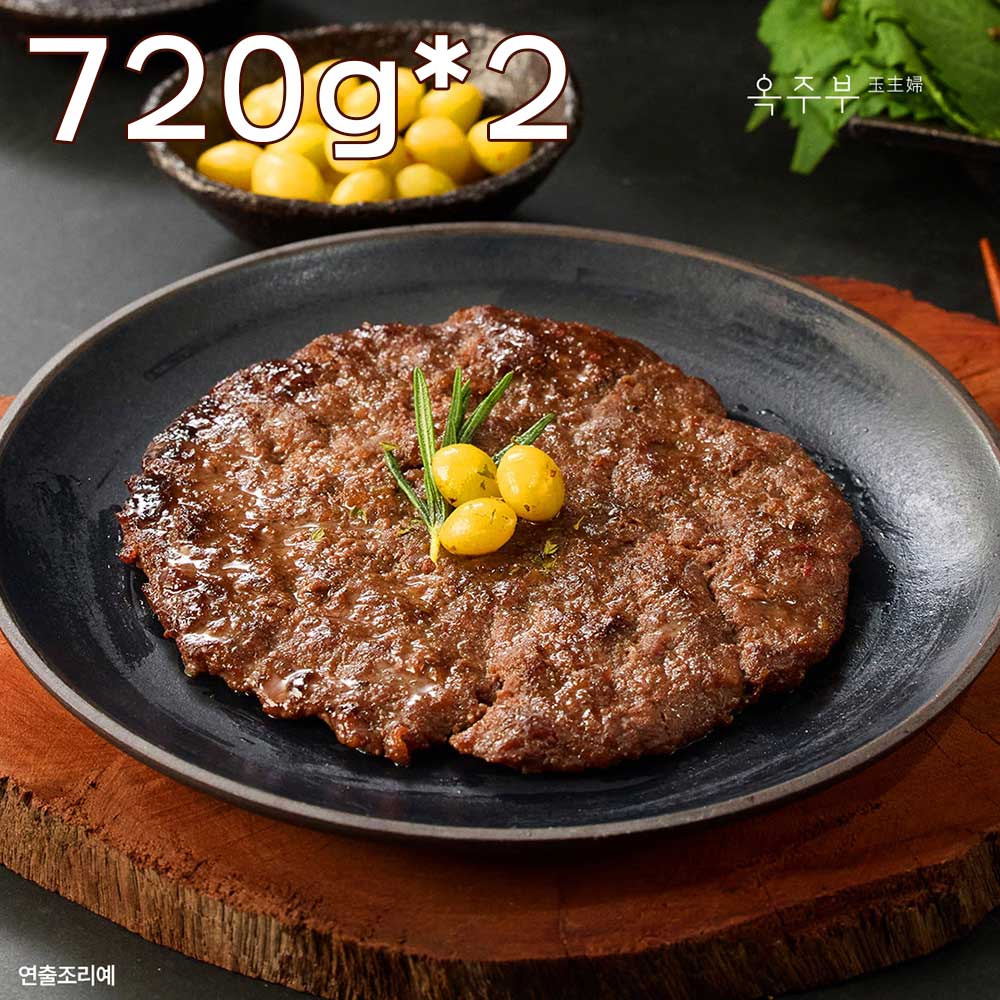 옥주부 언양불고기 720g(180gx4개입)X2개