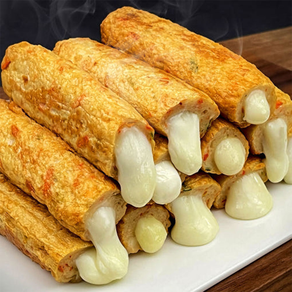 밀가루NO 국제시장 통 모짜렐라쌀어묵바3팩(6개입)