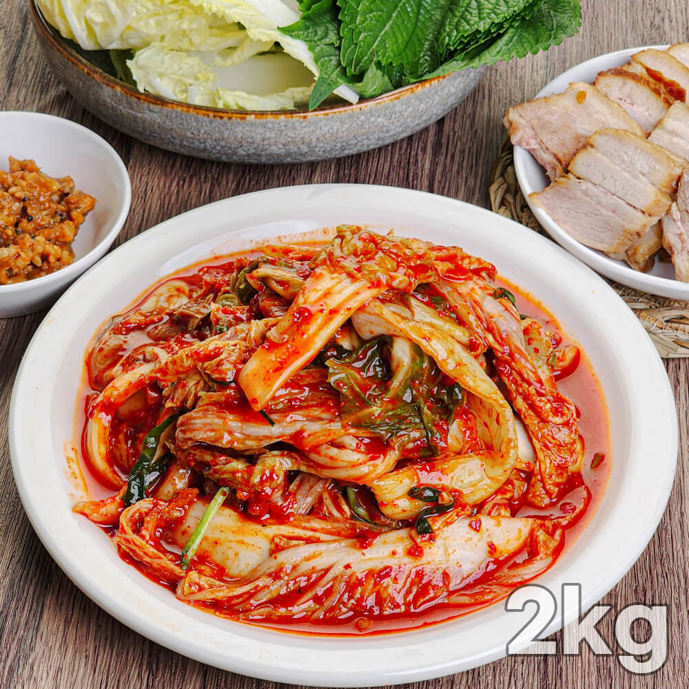 국내산 100% 겉절이 믿고 먹는 신선한 겉절이 김치 2kg