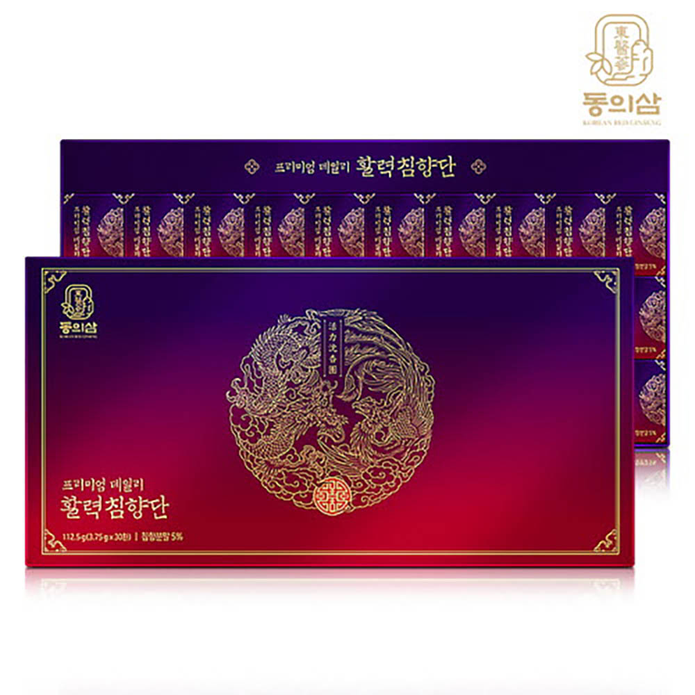 동의삼 프리미엄 데일리 활력침향단 (3.75g*30환)