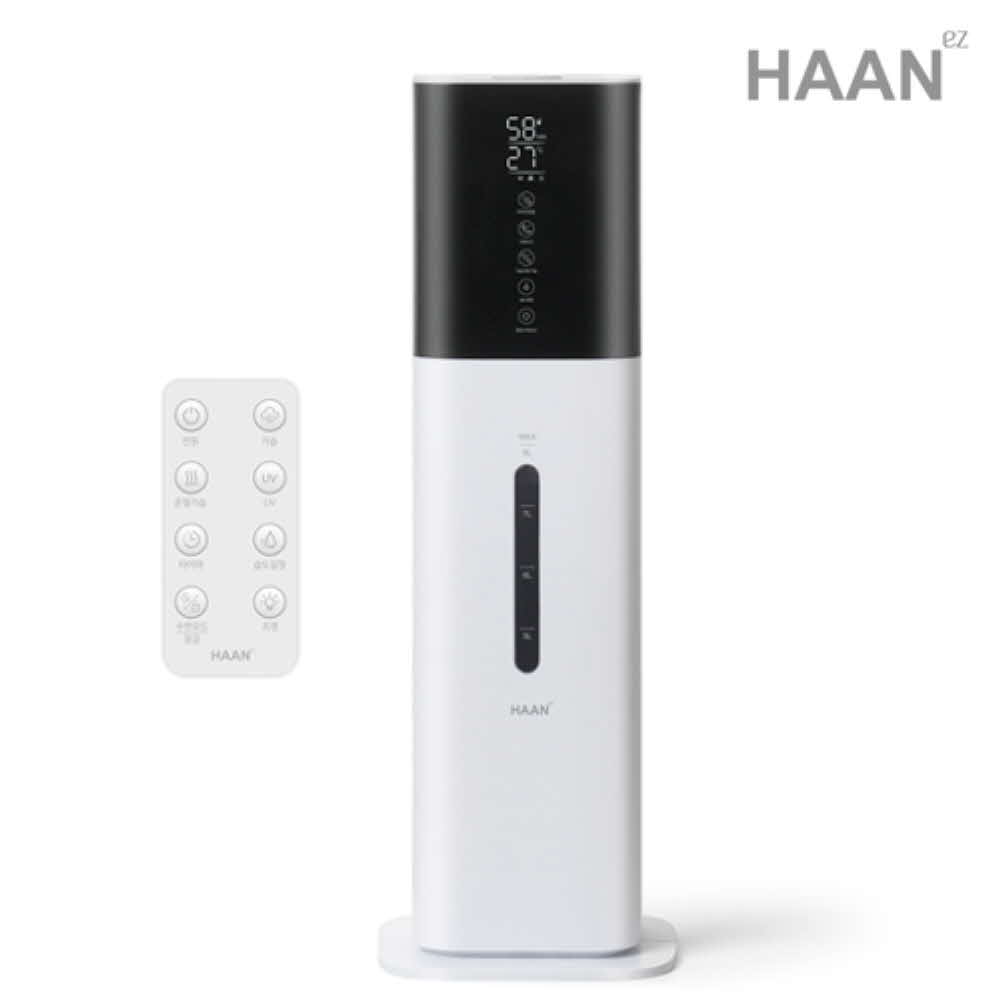 [한경희] 대용량 8L 무드등 UV살균 타워형 리모컨 복합식 가습기 HAAN-HD600A