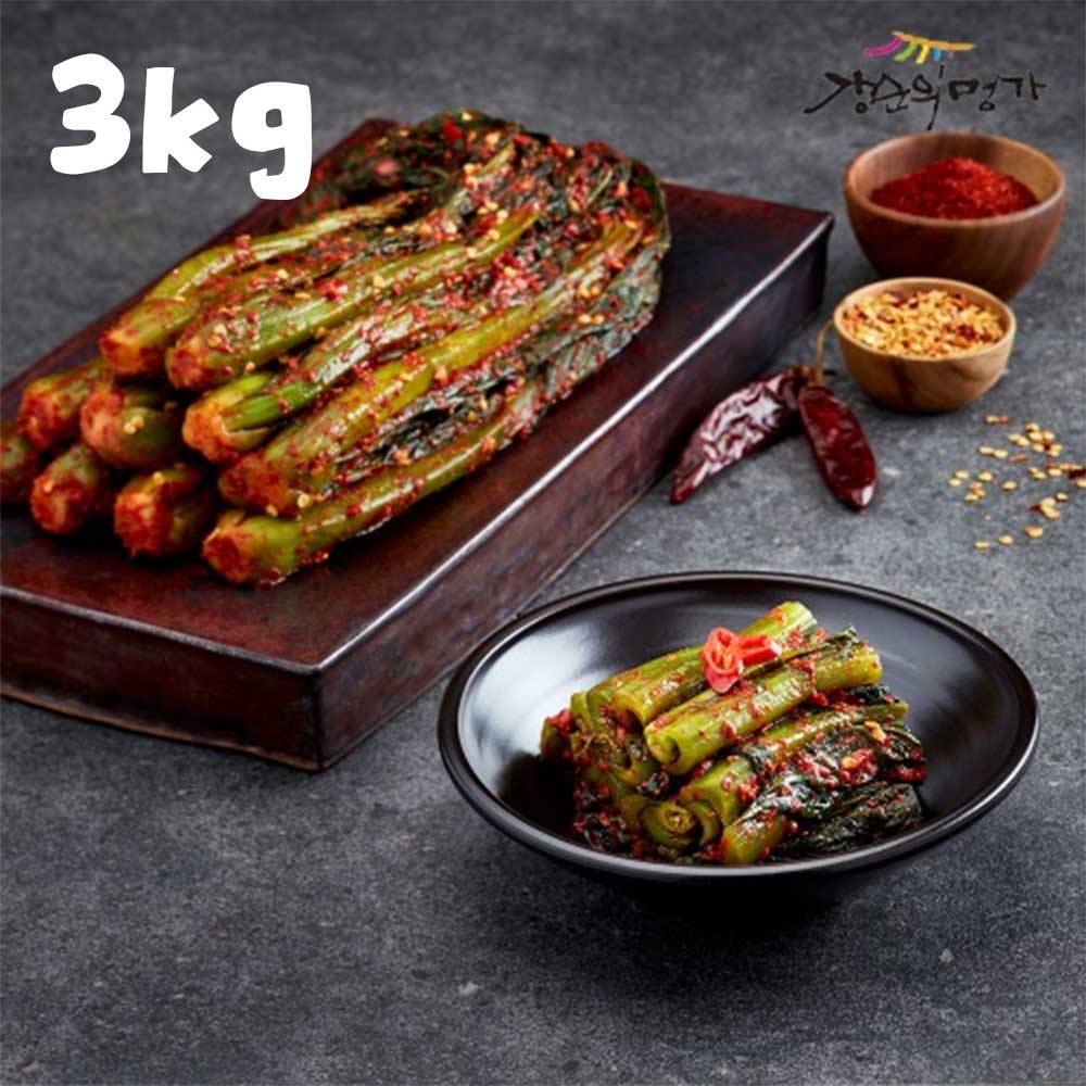 강순의명가 여수돌산갓김치 3kg
