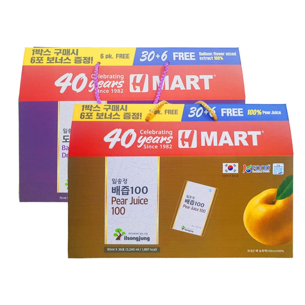 [환절기간한정특가]일송정 배즙100 + 도라지진액 총 72포