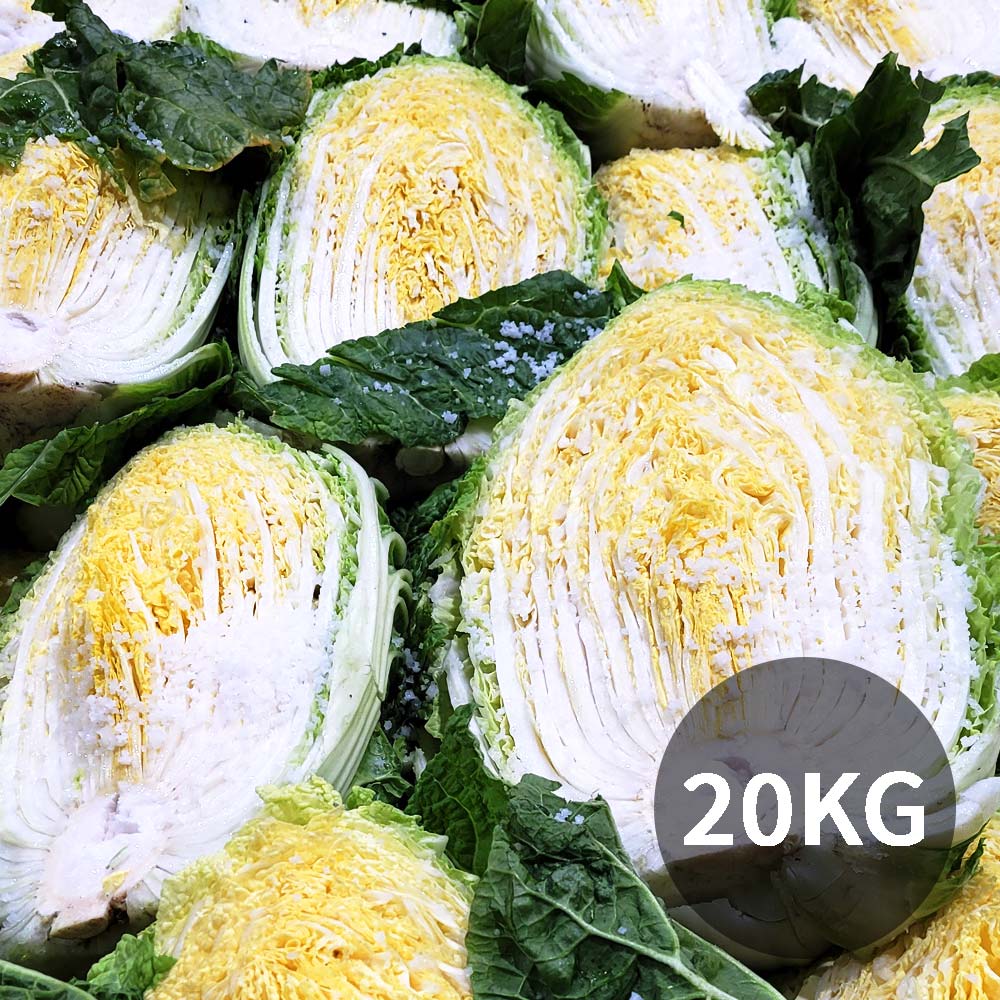 HACCP 강원도 청정 절임배추 20KG (7~12포기)