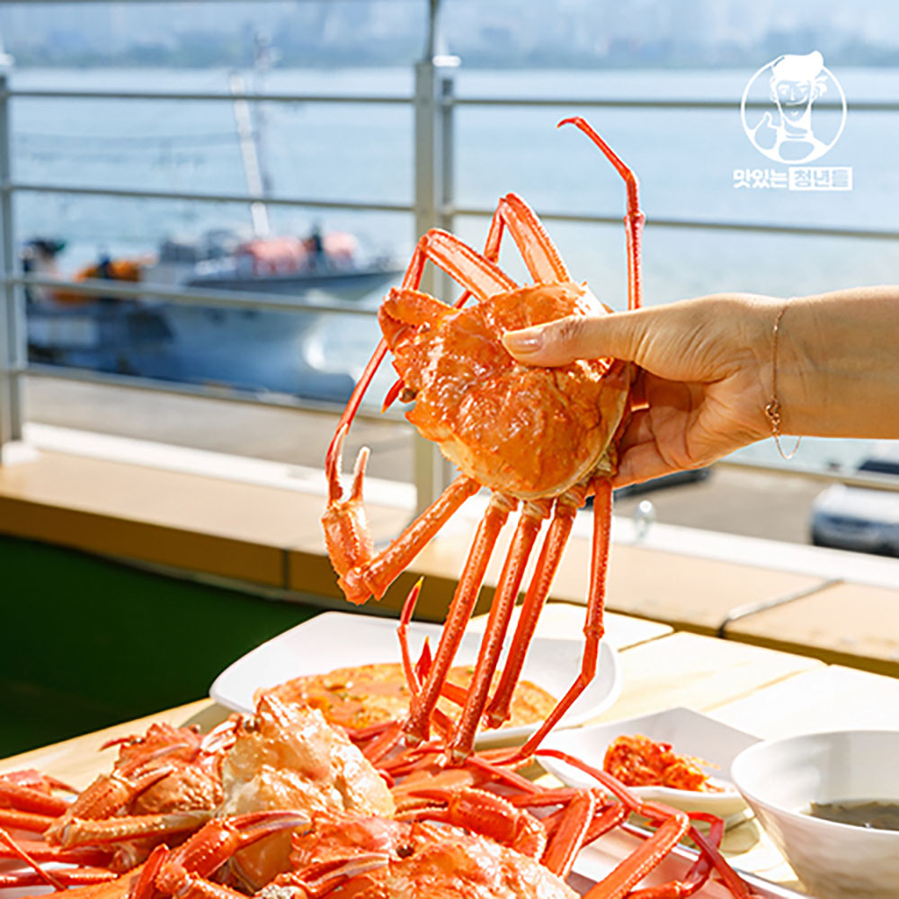 맛있는청년들[제철특가] 구룡포 연지홍게 실속형 3kg(10미내외/찜발송)