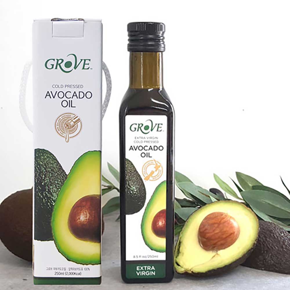GROVE 그로브 아보카도 오일 엑스트라버진 기프트 250ml (전용패키지 포함)