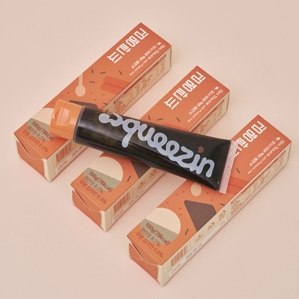 스퀴진 쭉-짜서 비벼 먹는 밥친구 김명란씨 100g