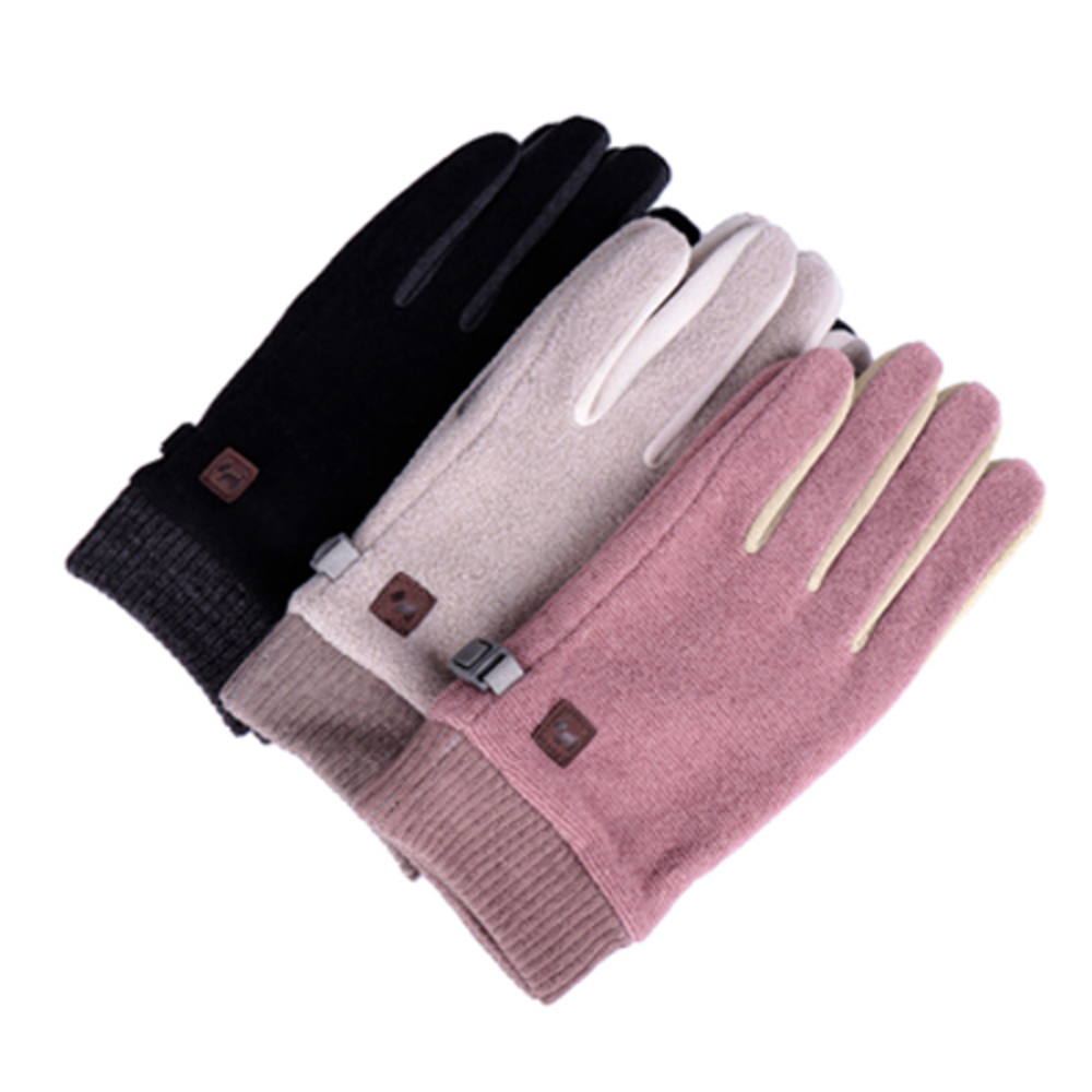 [장갑]AG 여성데일리시보리장갑 (베이지,핑크,블랙)