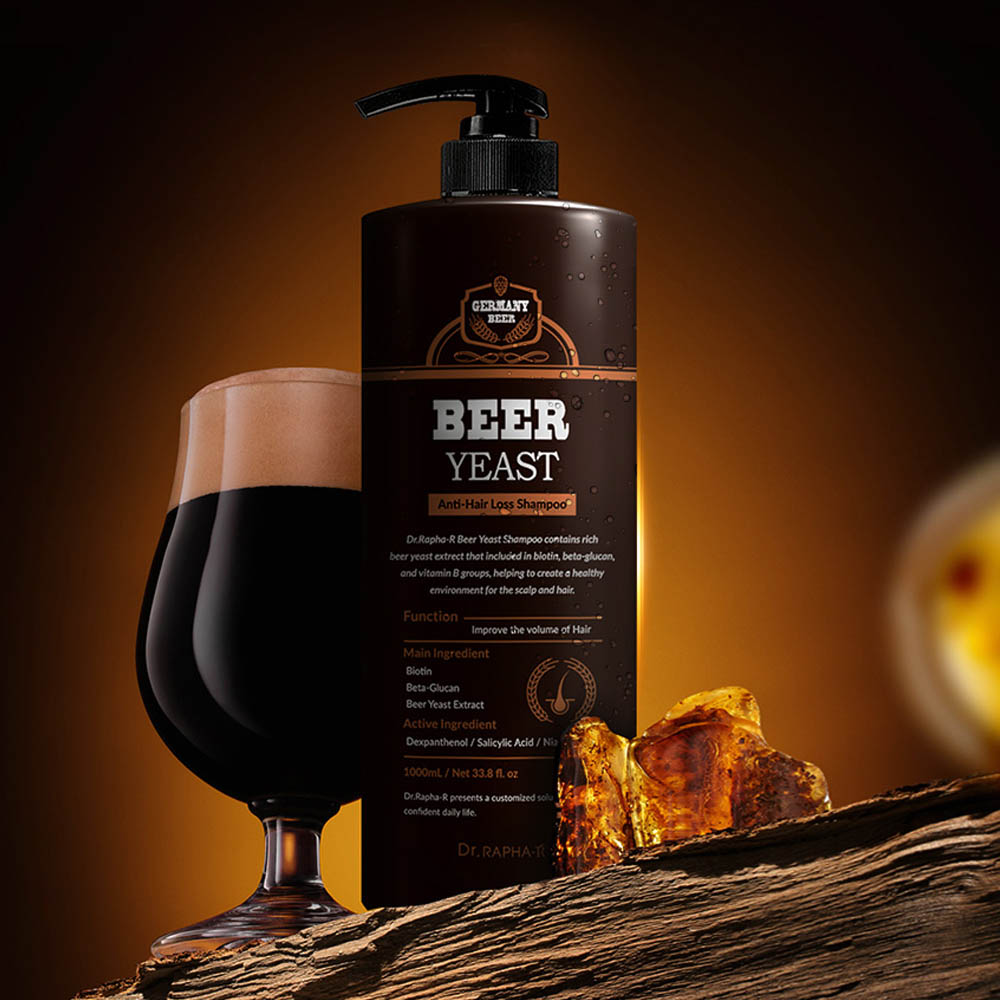 [닥터라파알] 독일산 맥주효모 탈모 샴푸 1L 모발 볼륨 개선