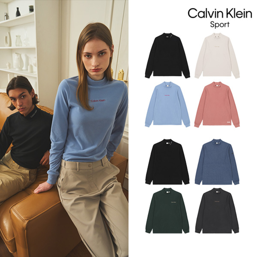 캘빈클라인 스포츠 데일리 기모 모크넥 4종세트 여성