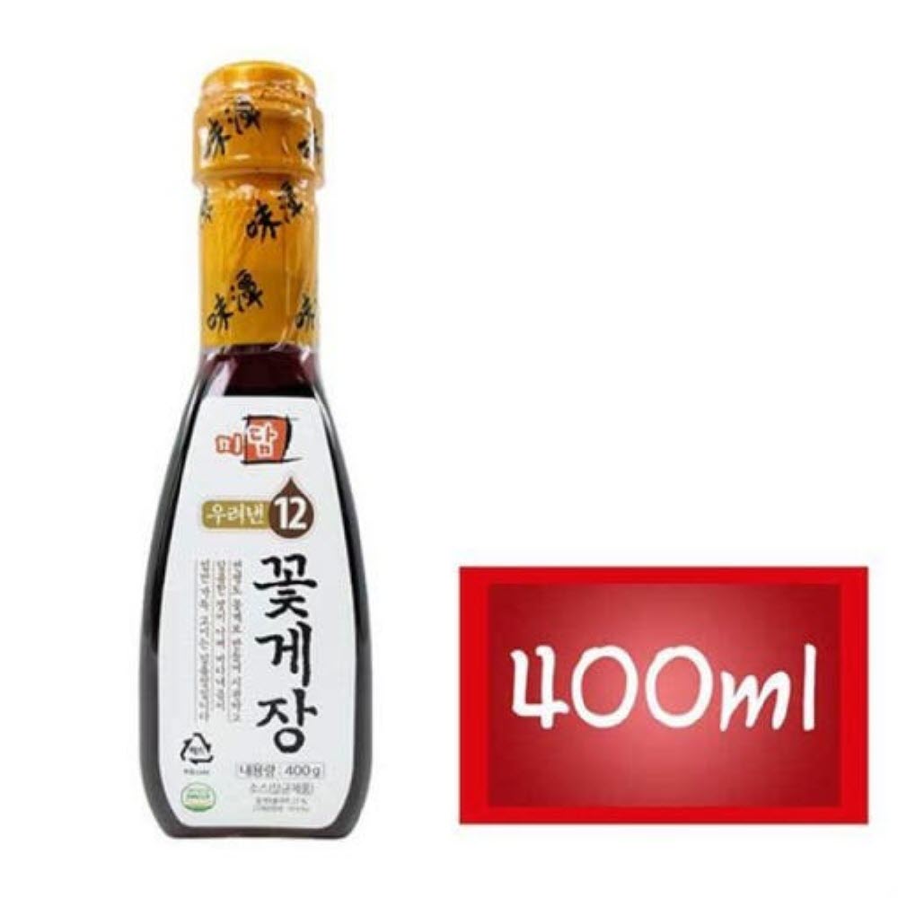 미담 우려낸 12 꽃게장 400ml