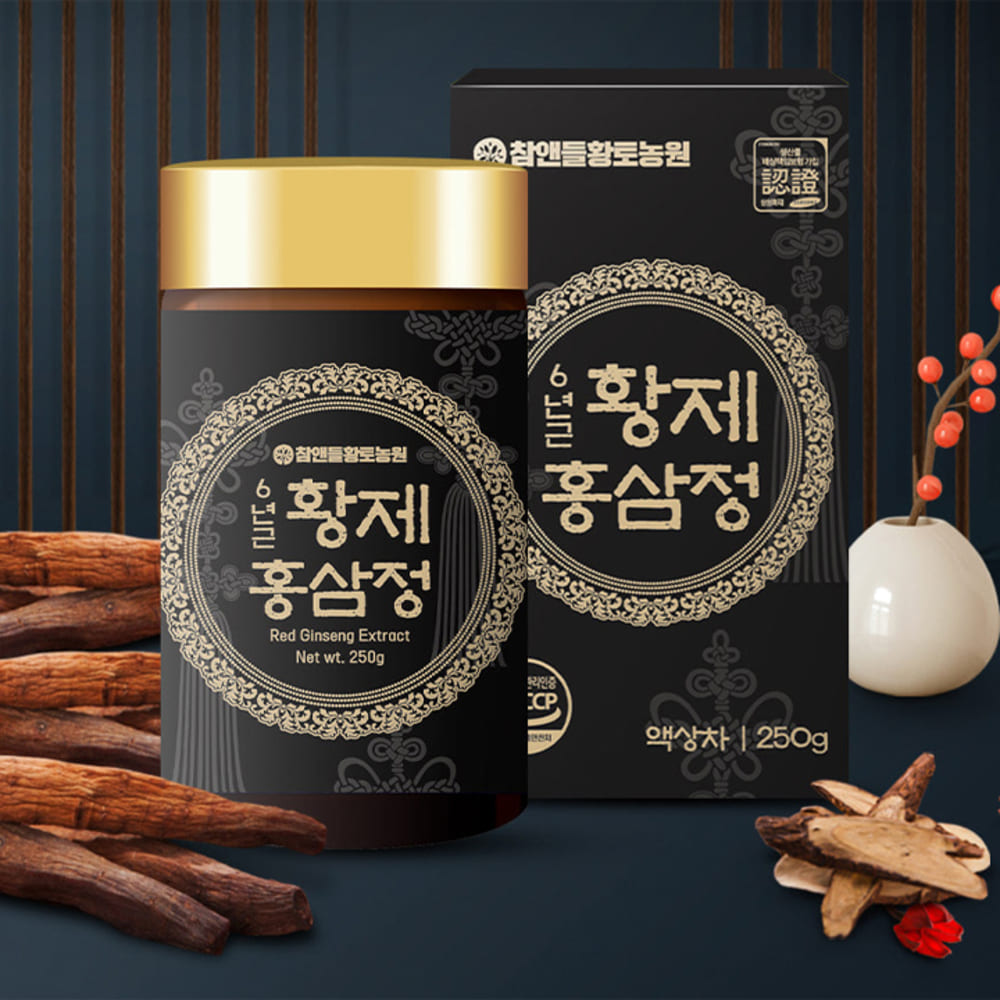 참앤들황토농원 6년근황제홍삼정 250G