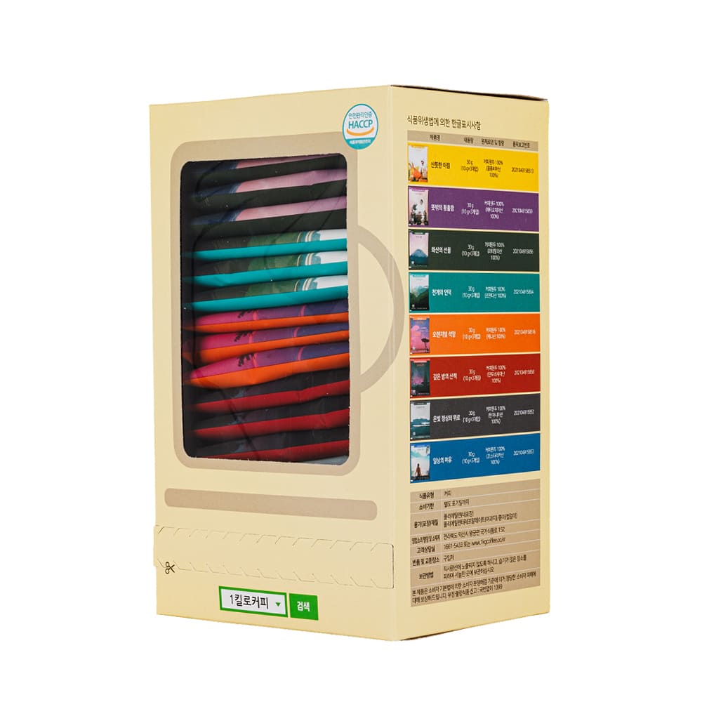 1킬로커피 8종 24개입 드립백 커피 (Gift 세트)