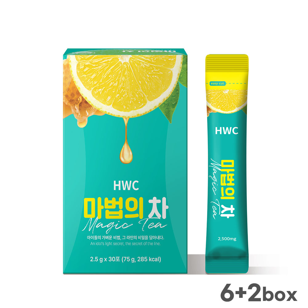 HWC 마법의 차 (아이돌워터) 6+2박스(감사이벤트+할인)
