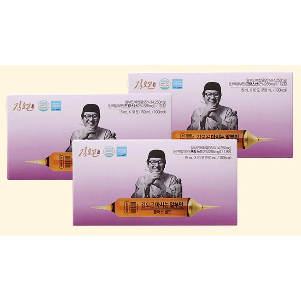 김오곤 알부민 플러스골드 1세트 3박스