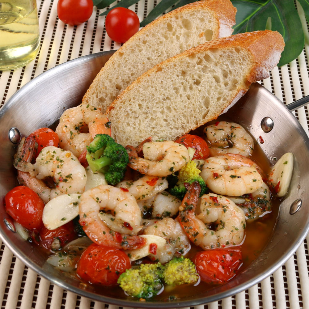 호성아 밥먹자 감바스 풀구성 400g + 파스타 면 100g (1세트)