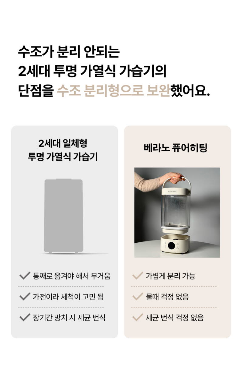 대원 베라노 퓨어히팅 가열식 가습기 상세 66