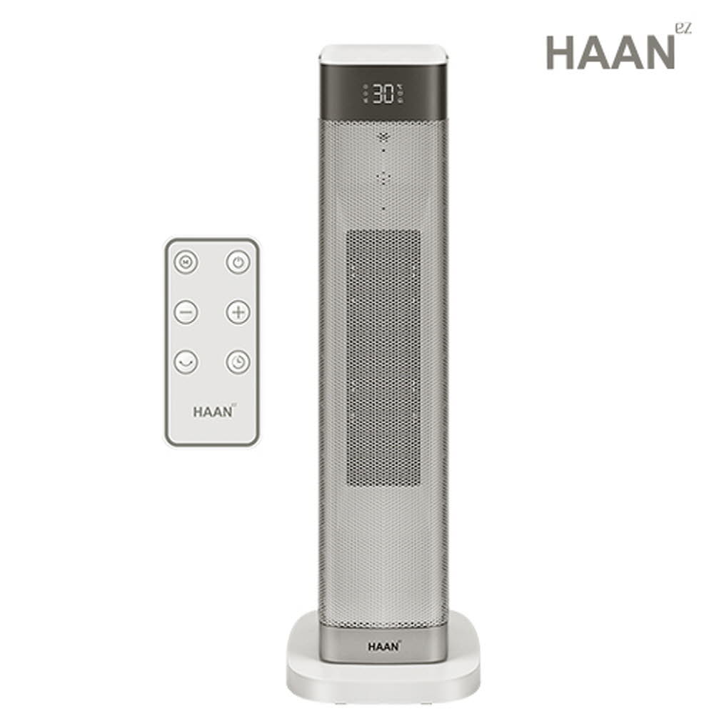 한경희 AI 음성인식 그래핀 PTC 리모컨 타워형 온풍기 전기히터 HA-27000FH